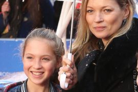 Lila Grace, la hija de Kate Moss, debutó como modelo