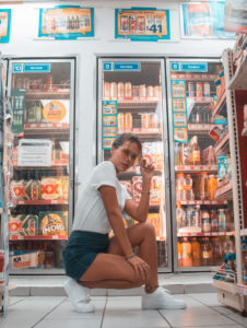 flor gaona, youtube, supermercado, fotos, sesión, influencer, blogger, méxico, argentina