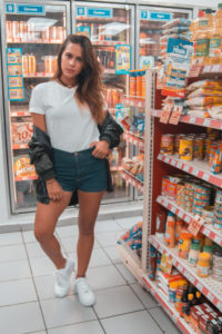 flor gaona, youtube, supermercado, fotos, sesión, influencer, blogger, méxico, argentina