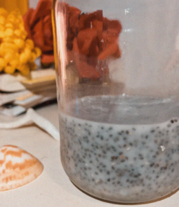 Chia, chia pudding, leche de almendras, recetas, fit, breakfast, food, healthy, sana, flor gaona, instagram