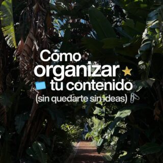 Cómo organizar tu contenido (sin quedarte sin ideas)
El problema no es que no tenés ideas.
Es que no tenés un sistema.
Si cada semana estás pensando qué publicar, esto es para vos.
Organizar contenido no es solo tener ideas sueltas.
Es poder pensar, crear y sostener una estrategia en el tiempo.
Te comparto cómo lo trabajo yo:

1. Sistemas sobre improvisación
Dejá de pensar contenido semana a semana.
Construí un sistema basado en pilares: los temas centrales de tu marca.
Eso te saca del “¿qué publico hoy?”
y te lleva a una comunicación con dirección.

2. No le tengas miedo a la repetición
Sentís que ya lo dijiste… pero tu audiencia no siempre lo vio.
Un mismo tema puede tener muchos enfoques.
Repetir bien es profundizar, no aburrir.

3. Un tema, infinitos formatos
Una idea puede convertirse en:
video, carrusel, podcast, post, thread.
Los creadores que más producen no tienen más ideas.
Tienen mejores sistemas.

4. Elegí tus redes con criterio
No necesitas estar en todos lados.
Necesitás estar donde tenga sentido para tu marca.
Menos plataformas, mejor ejecutadas, siempre gana.

Si querés crear un sistema de contenido claro, sostenible y alineado a tu marca,
eso es exactamente lo que trabajamos en ALÍNEA.

¡Conversemos! ‧₊˚🖇️